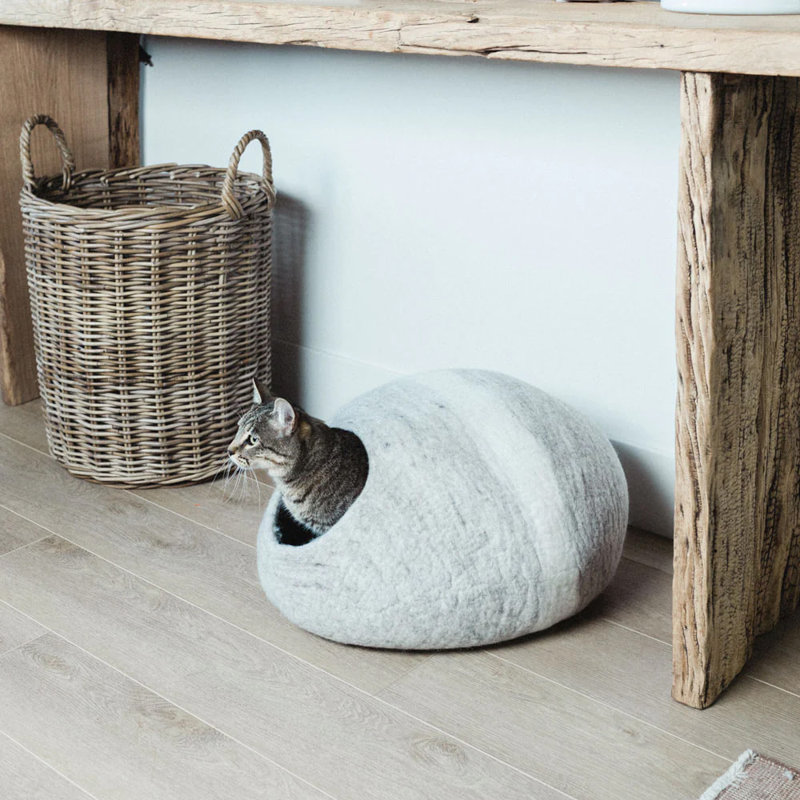 Lit pour chat Langton, Gris clair