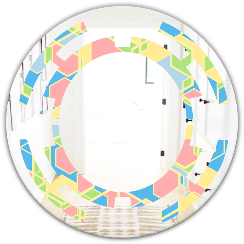 Miroir mural Space Frameless, 23,6 po x 23,6 po