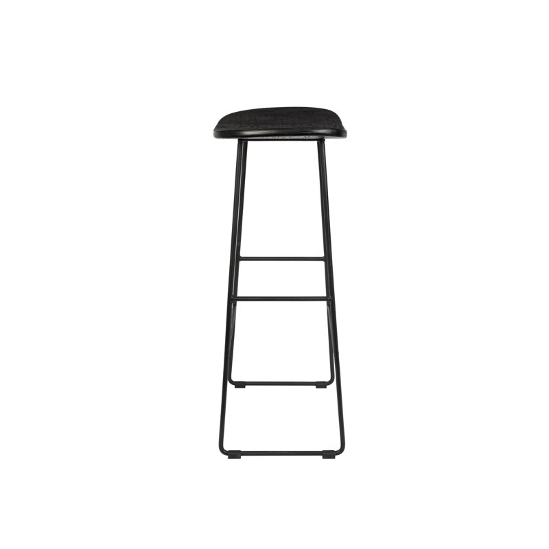 Tangle Solid Wood Counter & Bar Stool, Black, Bar Stool (30" Seat Height)