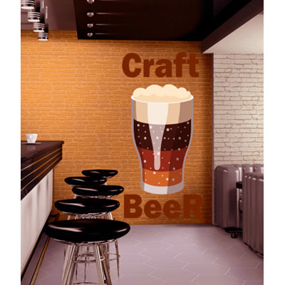 Adhésif décoratif bière artisanale