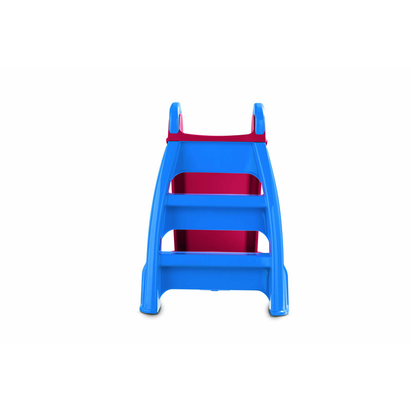 Red and Blue Plastic Indoor/Outdoor Kids Slide