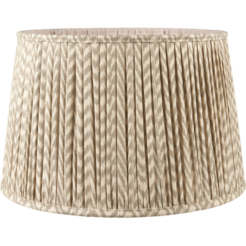 Mio Empire Cotton Lamp Shade ( Uno ), 32cm H x 50cm W x 50cm D, Beige