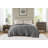 Windom Charcoal Lightweight Down Alternative Full/Queen Blanket with Satin Trim-947704862-950829264