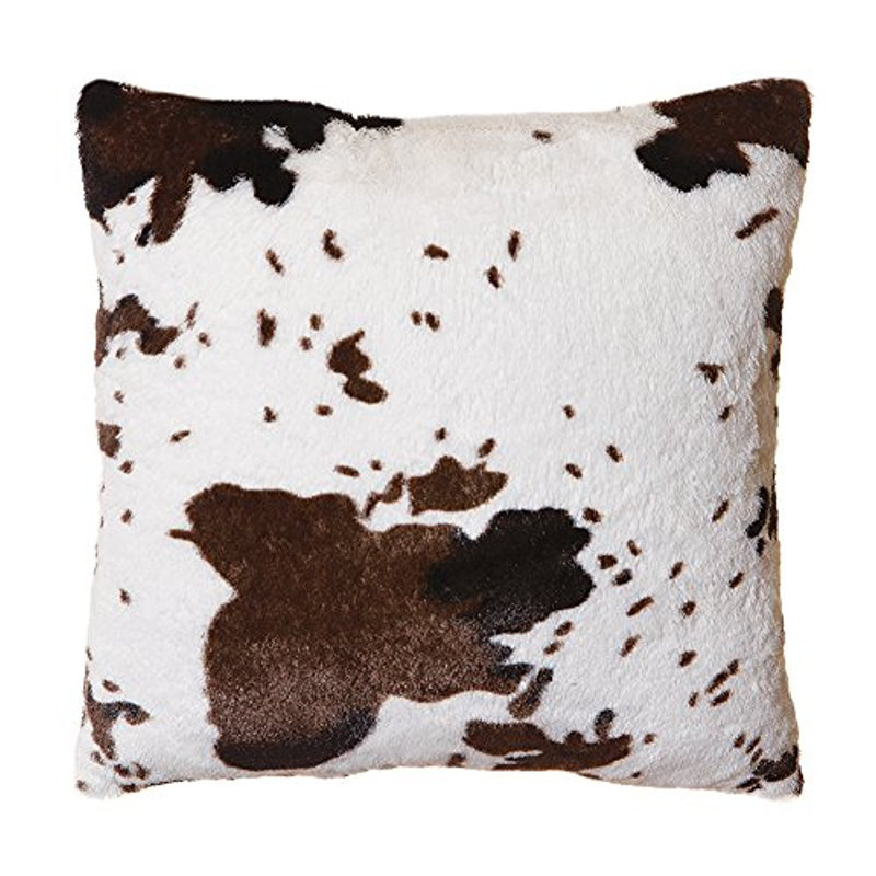  Faux Fur Throw Pillow