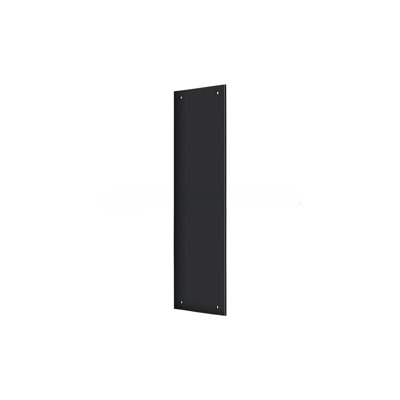 Deltana PP3515U19 Push Plate 3-1/2" x 15" in Paint Black