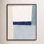 Composition in Blue 2 Print by Julia Balfour