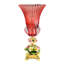 Classic Pedestal Rose Vase - 9 X 18 Inches