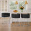 Tabouret de comptoir 26 po avec structure en métal-124059858