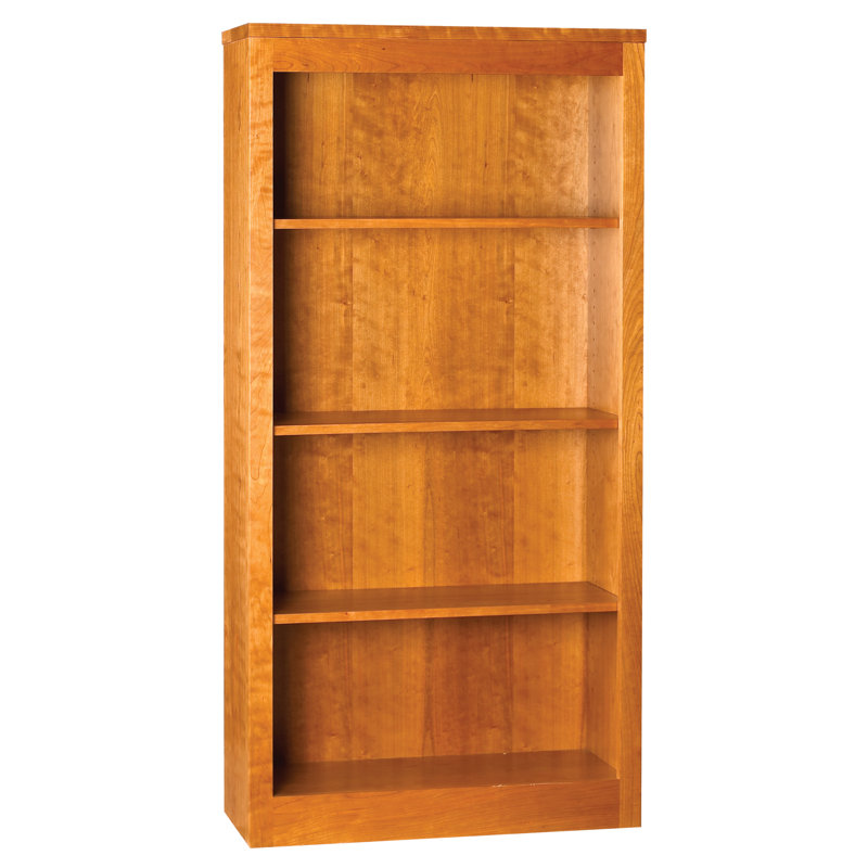 Linden Solid Wood Bookcase, (3 Shelves) 60" H x 20" W x 13" D