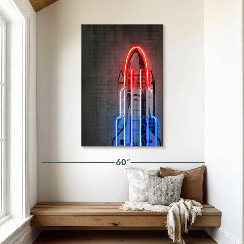 Oberle Rocket Agenda, 45" H x 30" W