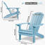 Chaise Adirondack en plastique pour patio-392954369