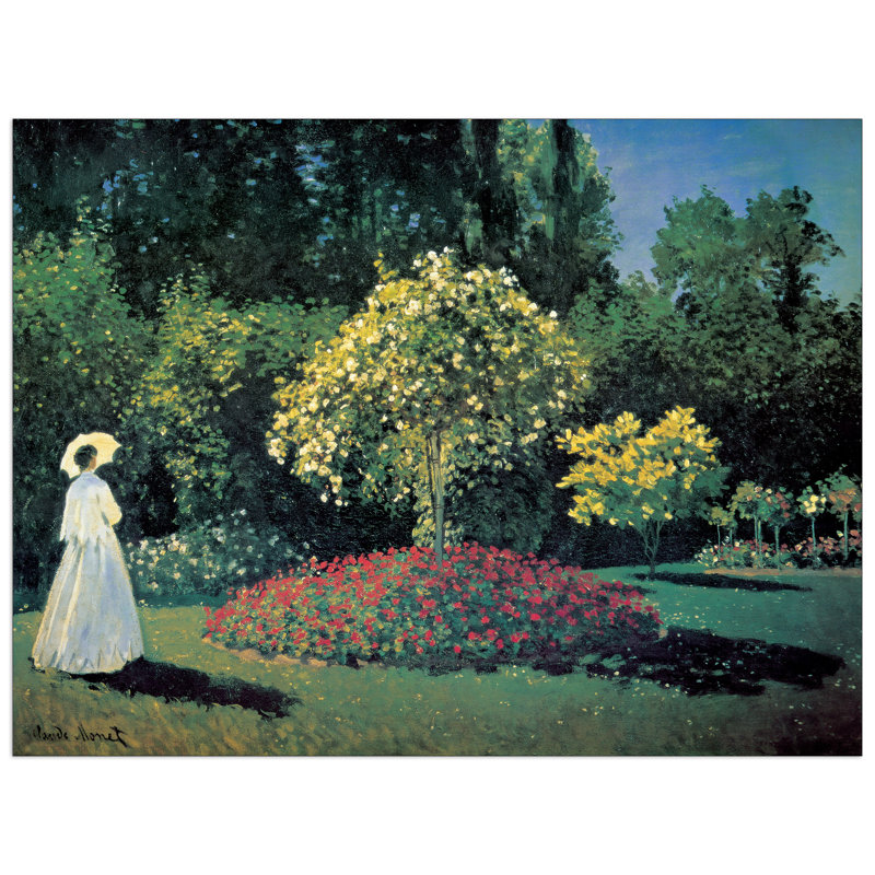 Claude Monet - No Frame Print on Wood
