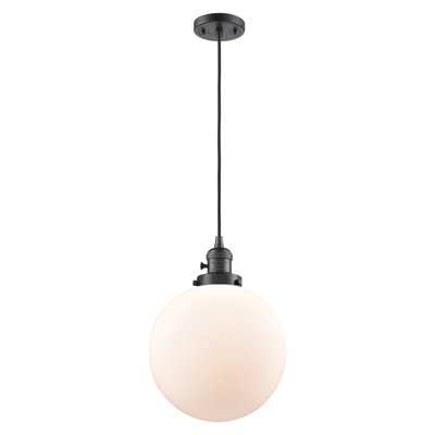 Luminaire suspendu sphère 1 lumière Lorri
