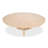 Casual Extendable Oak Round Solid Wood Dining Table-108207498-108207500