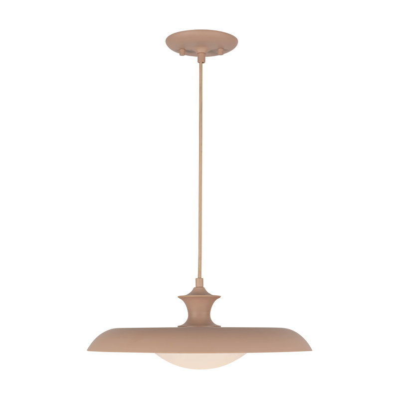 Minori 1 - Light Single Pendant, Orange, Orange
