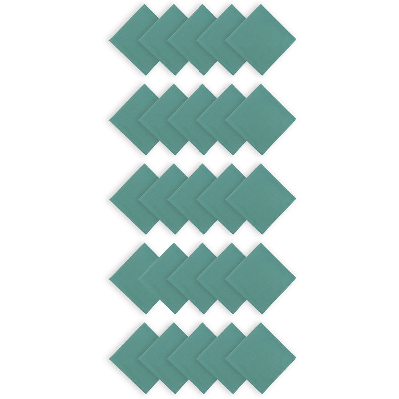 Polyester Square Napkin, Green