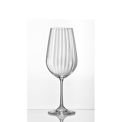 Verre à vin rouge cristal 12 oz. Viola Optic