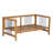 Outdoor Loveseat with Removable Cushions