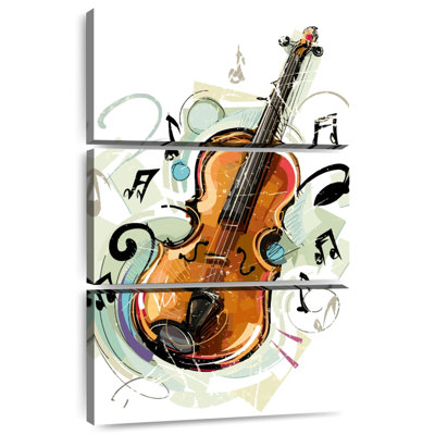 Cartoon Violin