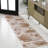 Conswello Classic Beach Stripe and Palm Leaf Pink/Cream Indoor/Outdoor Rug-209705642