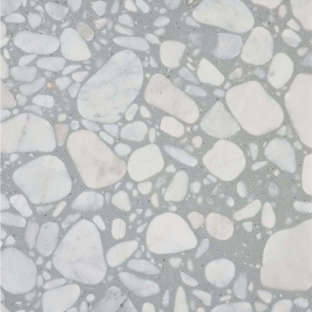 Agglo 24" x 24" Honed Tile, Griso