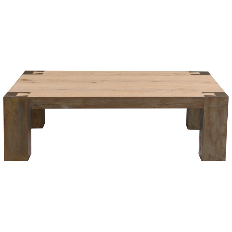 Wyatt Solid Wood Cocktail Table