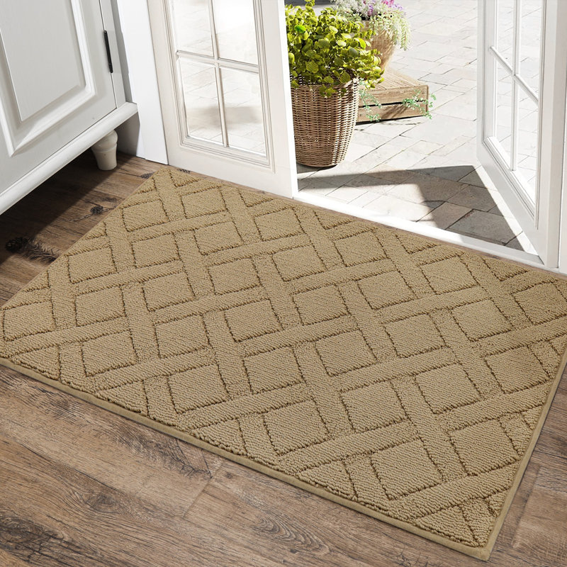 Paillasson Dioselina, Beige, L 24 po x L 36 po