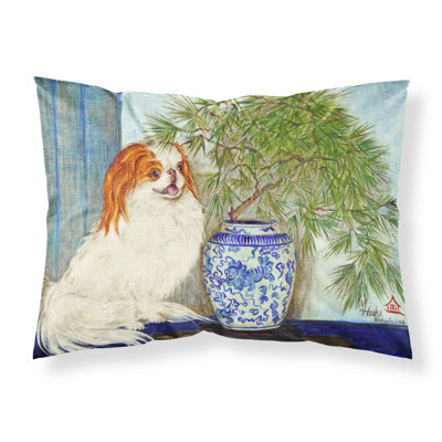 Taie d’oreiller vase japonaise chin ming