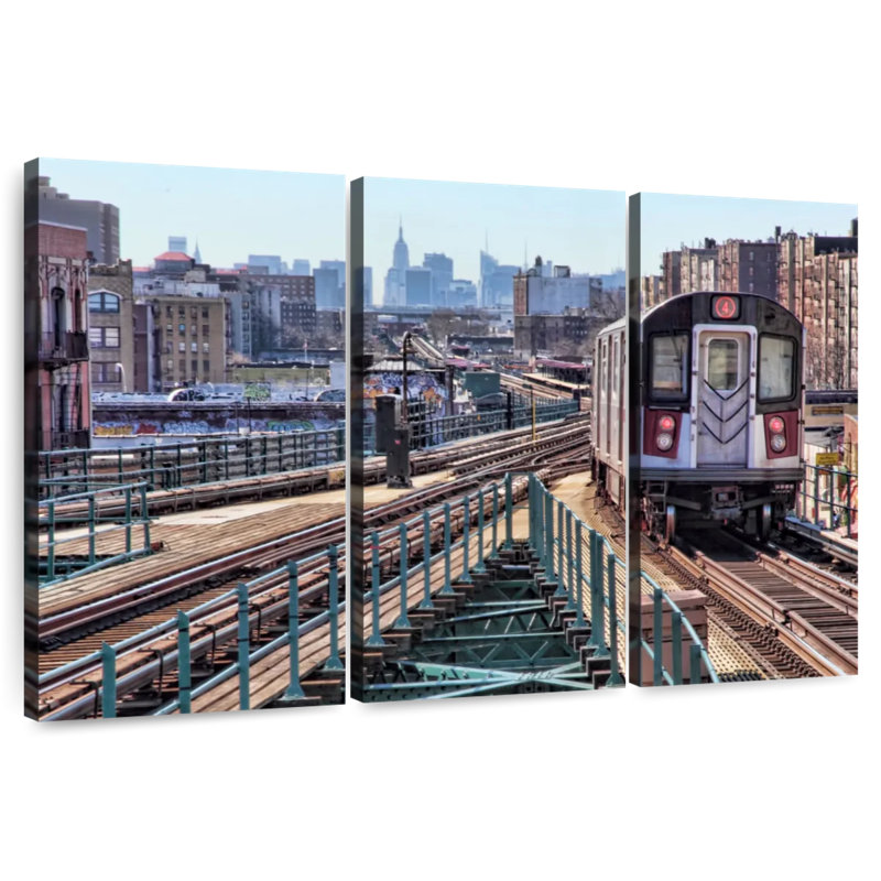 Rame de métro de New York, H 24 po x l 38 po