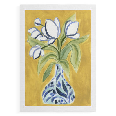 Vase de tulipes II - impression sur toile seulement - non encadrée