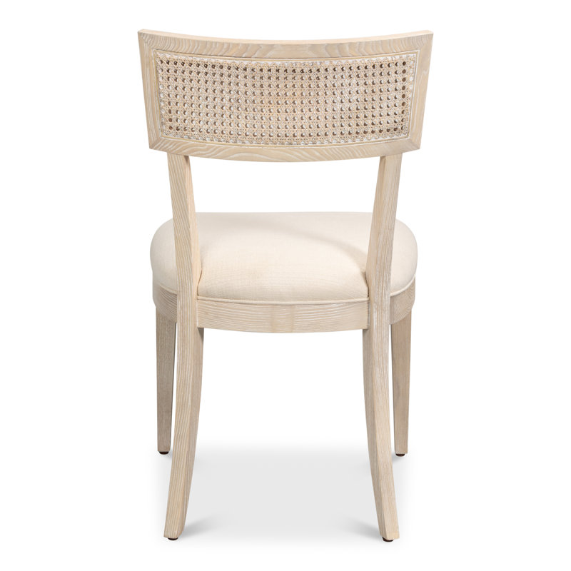 Ridge Upholstered Dining Chair, Beige
