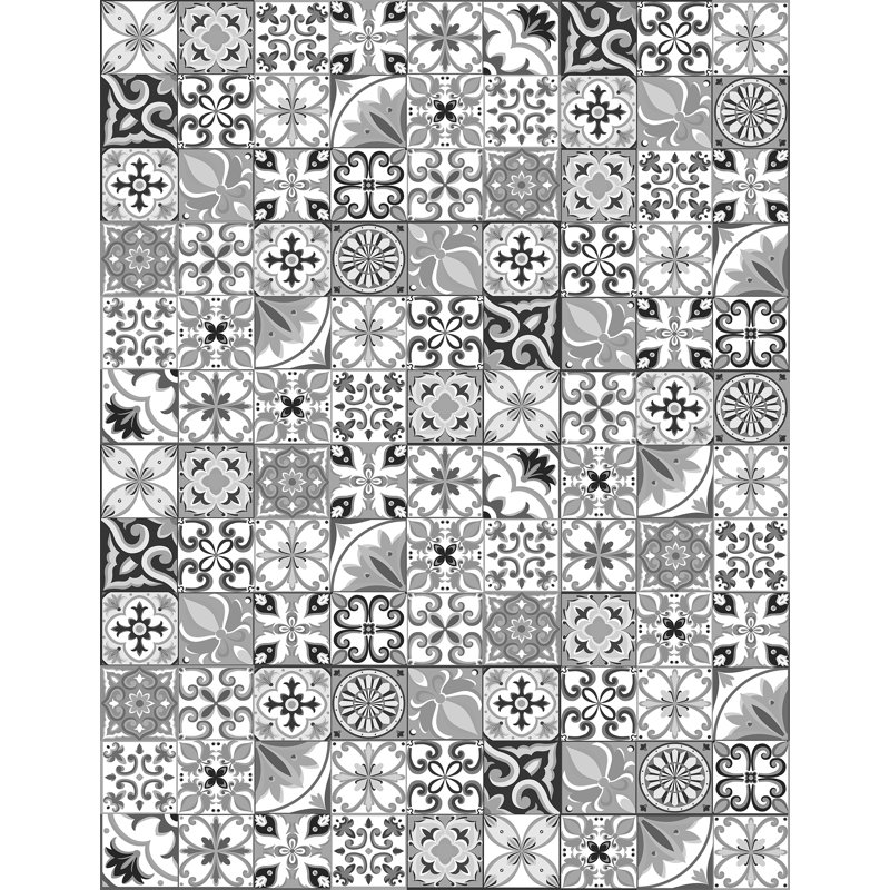 Littell Geometric Area Rug, Rectangle 155 x 200cm