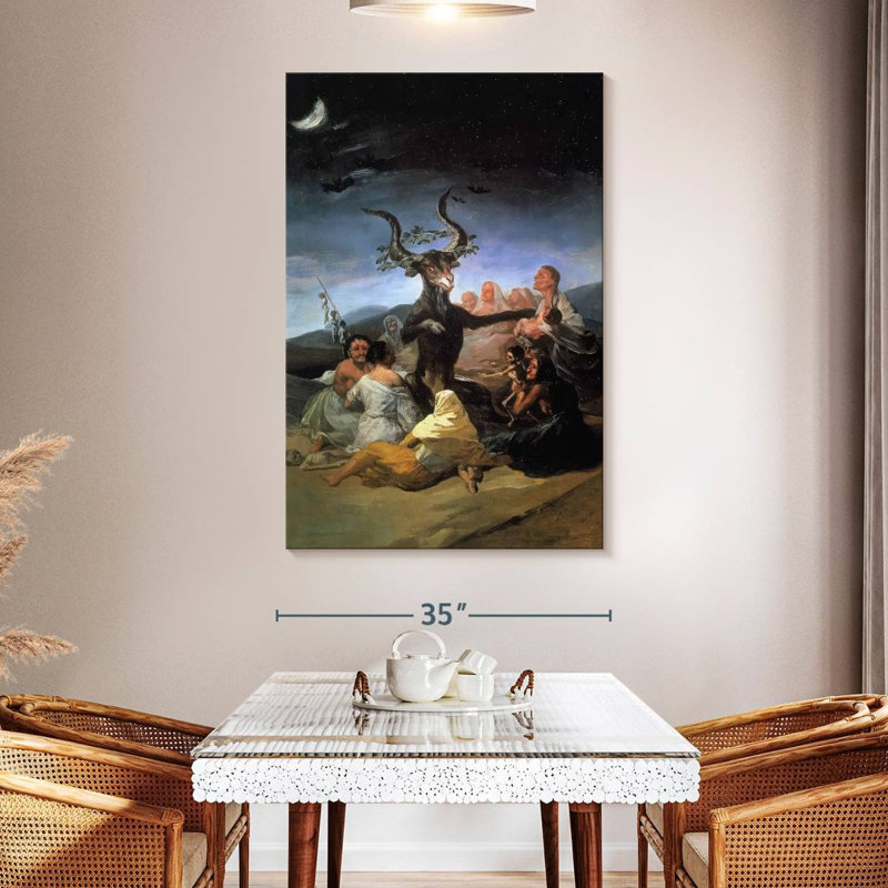 Kelan Witches' Sabbath 1797-98, 51" H x 34" W