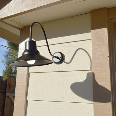 Luminaire de grange d'extérieur à 1 ampoule H 15,75 po Chestertown