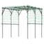 Treillis de jardin en métal pour plantes grimpantes, taille 87,8 po, espacement des tuyaux réglable, filet, support triangulaire, stabilité accrue et conception des plantes