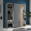 Cassadee 2 Door Glass Wardrobe