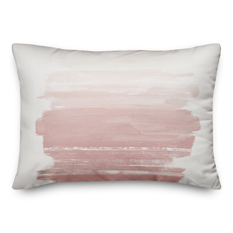 Outdoor Throw Pillow, Pink
