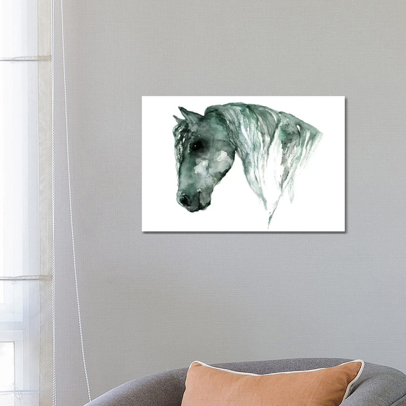 Horse 1 Piece Wrapped Canvas Painting, 66.04 cm H x 45.72 cm W x 1.91 cm D