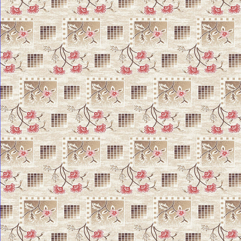 Floral Indoor Rug, Rectangle 80 x 150cm
