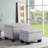 17" Tall Storage Ottoman With Additional Storage Seating