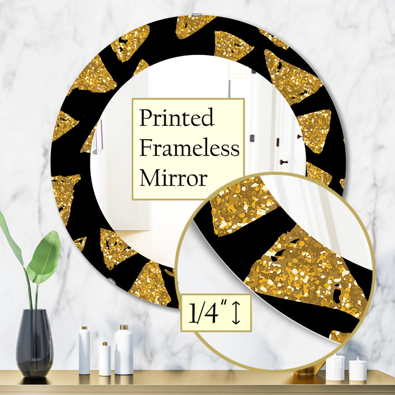 Miroir mural Obsidian Impressions 11, H 31,5 po x l po