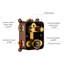 Système de douche mural thermostatique Calder