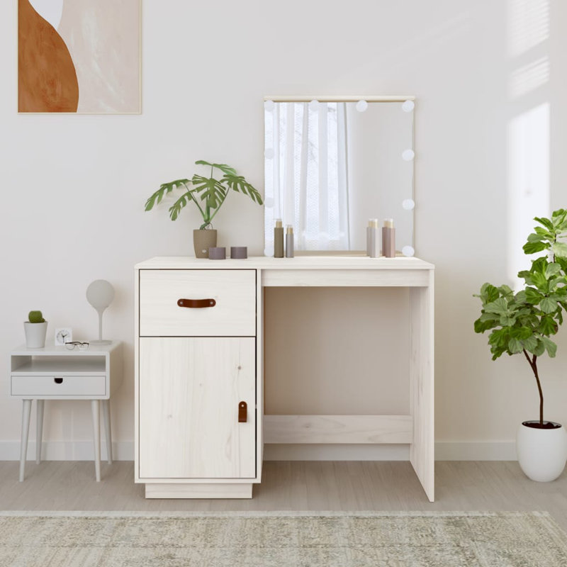 Magon Dressing Table, White