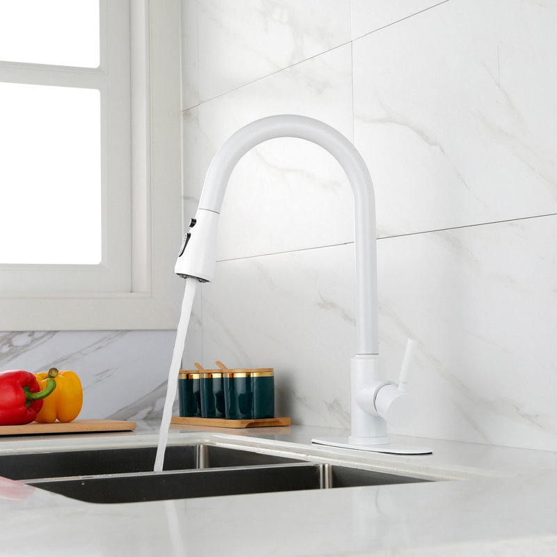 Robinet de cuisine avec douchette extractible