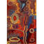 Tapis décoratif multicolore à motif abstrait et créatif-1807096217