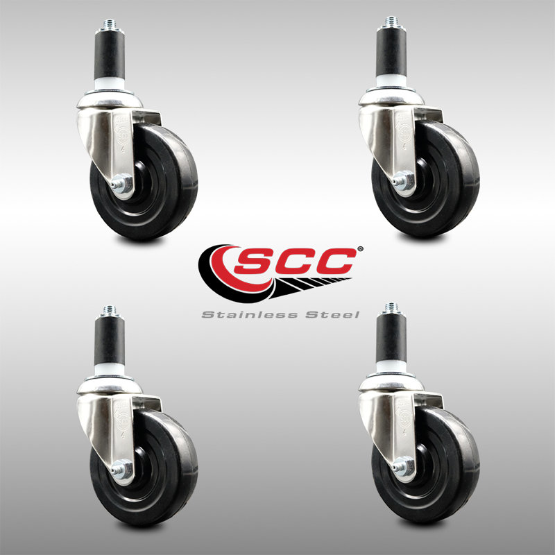 Soft Rubber Casters