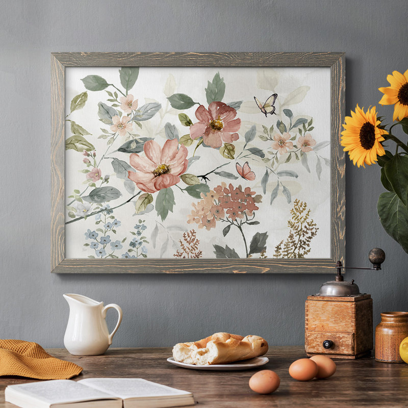 " Summer Promise " Print, Gray, 28" H x 42" W x 1.5" D