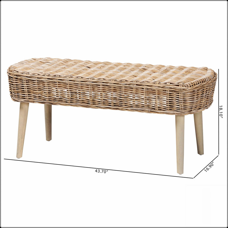 Banc d'appoint bohème Kubu