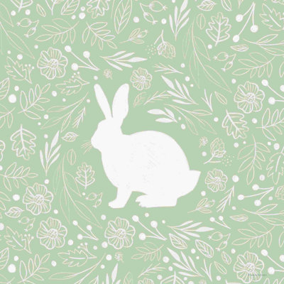 Lapin floral