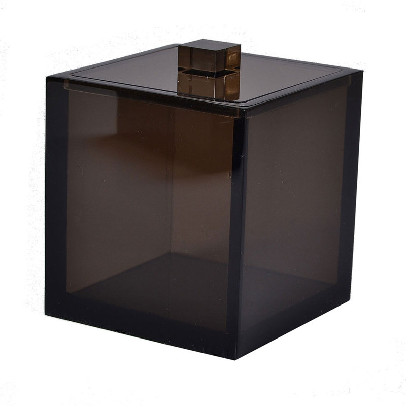 Bathroom Storage Container, Smoked